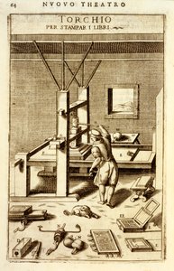 Bogtrykkeri til trykning af bøger, 1607